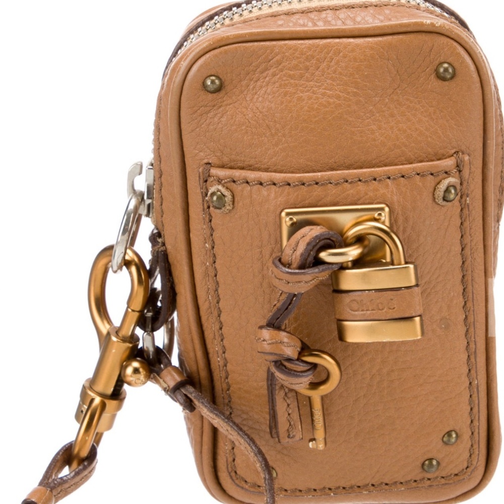 Chloe Paddington Mini Bag in Camel